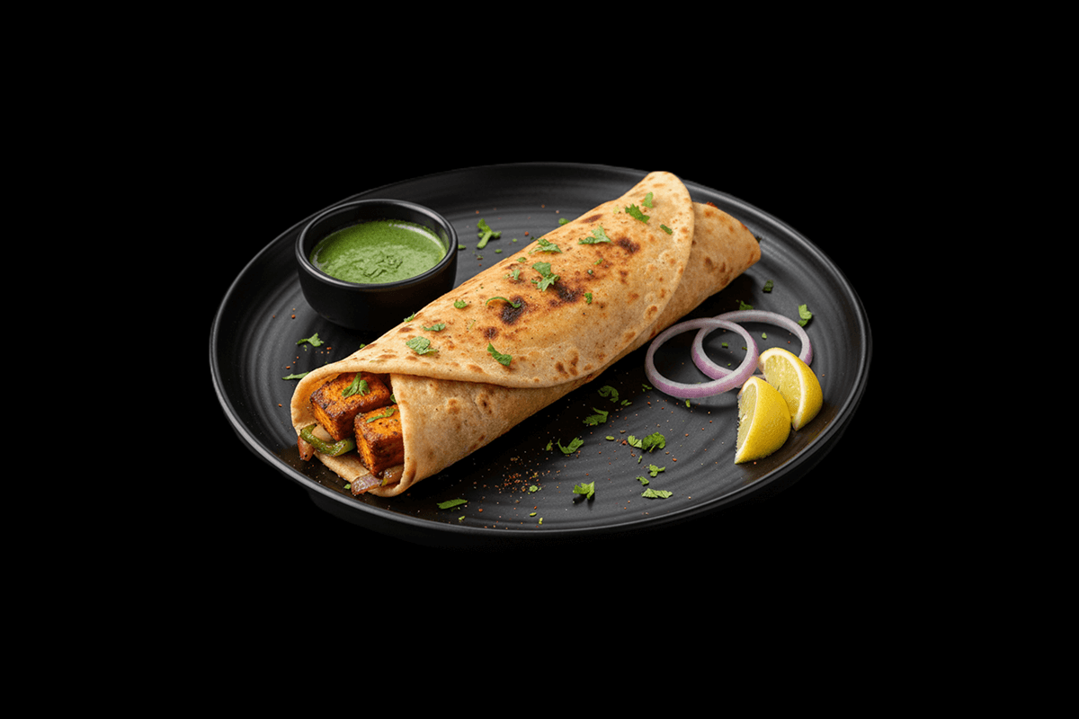 Paneer Tikka Roll (V)